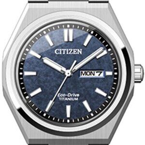 Citizen Men 's Sport Luxury Day / Date Eco-Drive Silver Watch 39 MM AW0130-85L